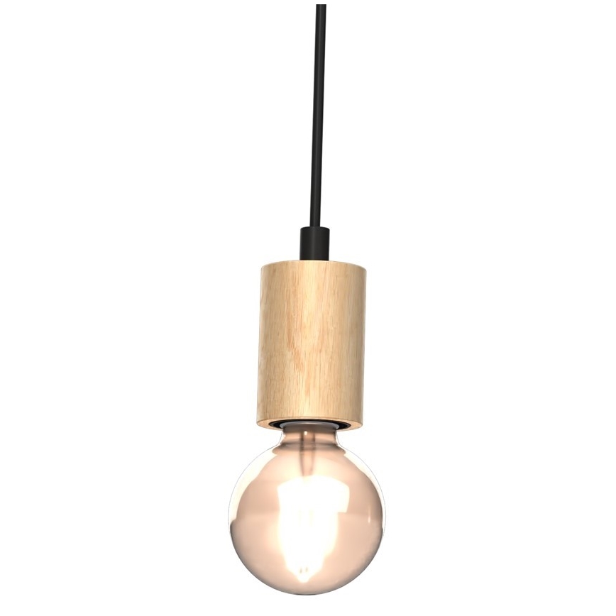 Surface-mounted żyrandol VIGA 2xE27/60W/230V drewno