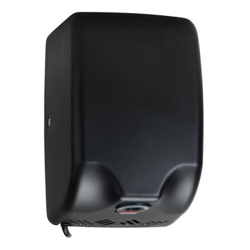 Suszarka do rąk 17,3x25,5 cm stal nierdzewna/czarny