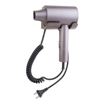 Suszarka do włosów z uchwytem 16x22,3 cm, brązowa