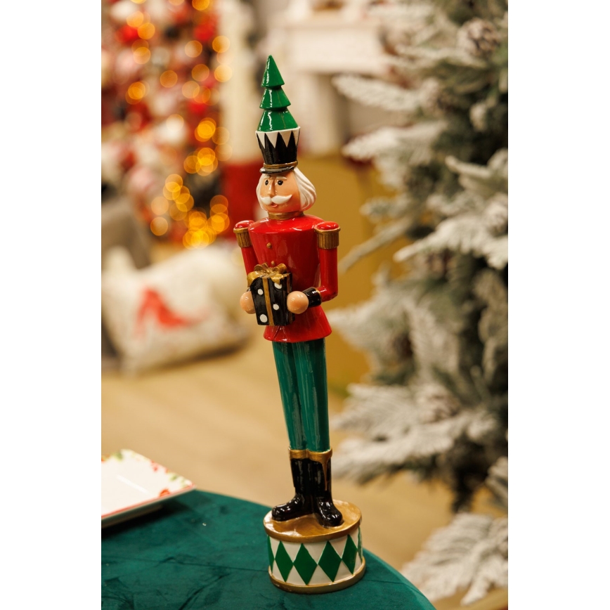 Świąteczna dekoracja 47 cm dziadek do orzechów