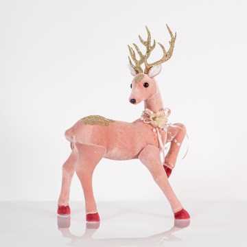 Świąteczna dekoracja 47 cm jeleń