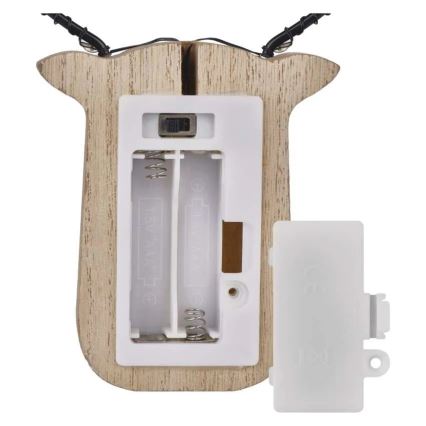 Świąteczna dekoracja LED 8xLED/2xAAA – renifer