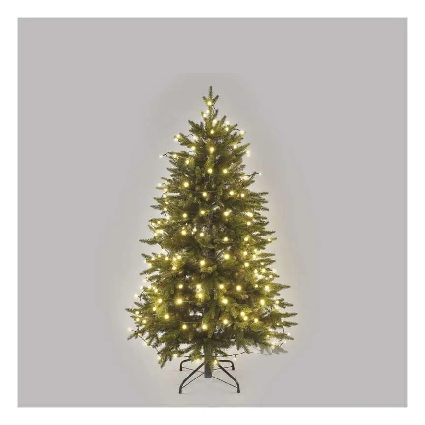Świąteczny łańcuch LED, 300 diod LED, 230 V, 8 funkcji, 35 m, IP44, ciepła biel
