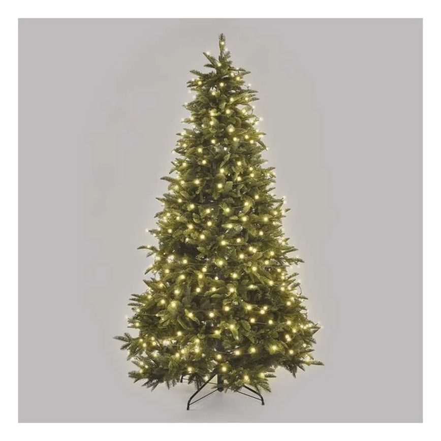 Świąteczny łańcuch LED 480xLED/8 funkcji 53m IP44 ciepła biel