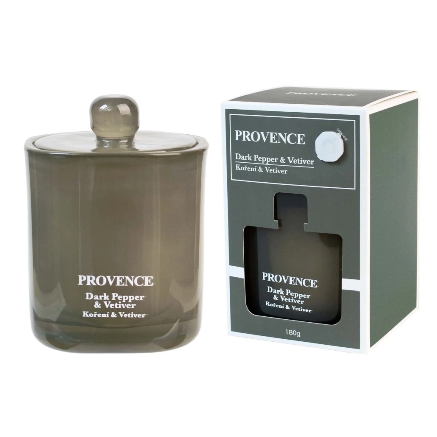 Świeca zapachowa DARK PEPPER VETIVER 180 g 25 godz.