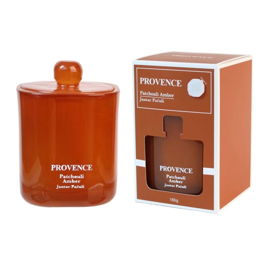 Świeca zapachowa PACZULI BURSZTYN 180 g 25 godz.