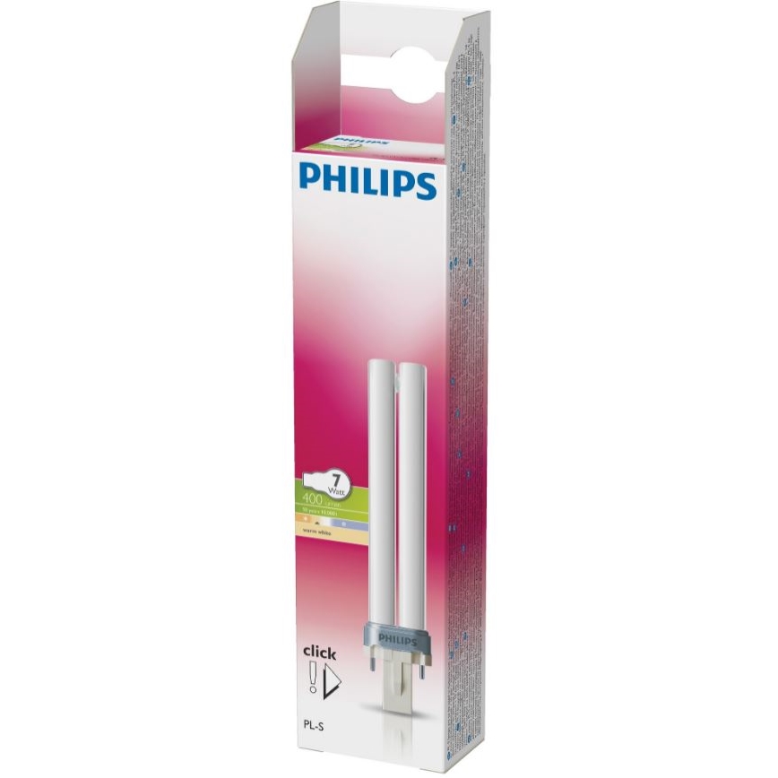 Świetlówka kompaktowa Philips G23/7W/230V 2700K