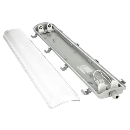 LED Oprawa świetlówkowa techniczna 2xG13/230V IP65