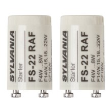 Sylvania - ZESTAW 2x Starter do fluorescent bulbs 4-22W