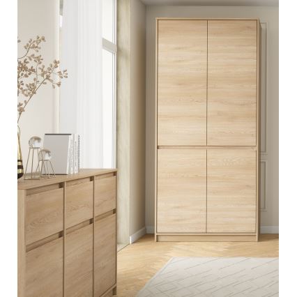 Szafa MIYABI 90x198x52 cm dąb cremona