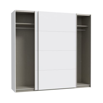 Szafa z lustrem KARO 220x210 cm biała