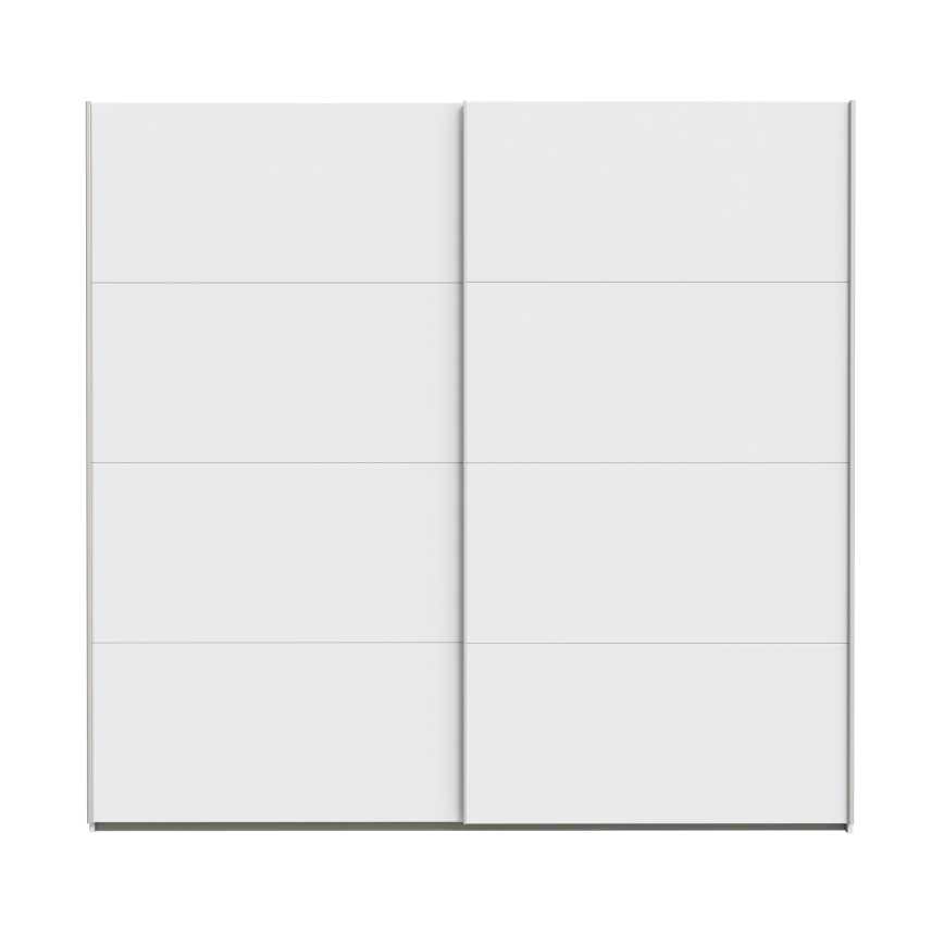 Szafa z lustrem KARO 220x210 cm biała