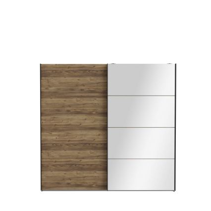 Szafa z lustrem OREN 220x210 cm dąb artisan