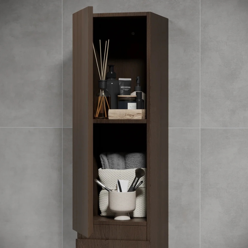 Szafka łazienkowa KENWOOD 186 cm orzech