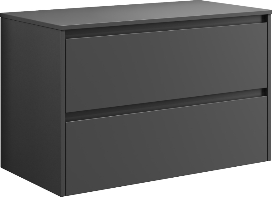 Szafka łazienkowa TRONDHEIM pod umywalkę 90 cm antracyt