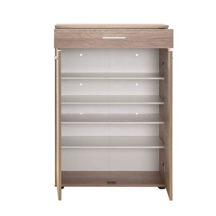 Szafka na buty 108x73 cm brązowa
