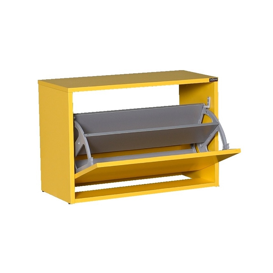 Szafka na buty 42x60 cm żółta
