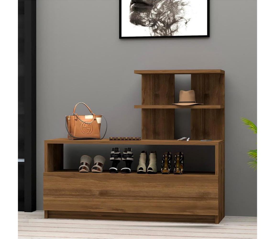 Szafka na buty AIRY 45x100 cm brązowa