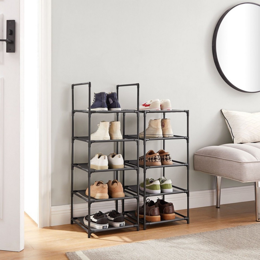 Szafka na buty ALVORO czarna