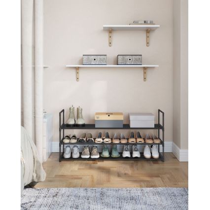 Szafka na buty ALVORO czarna