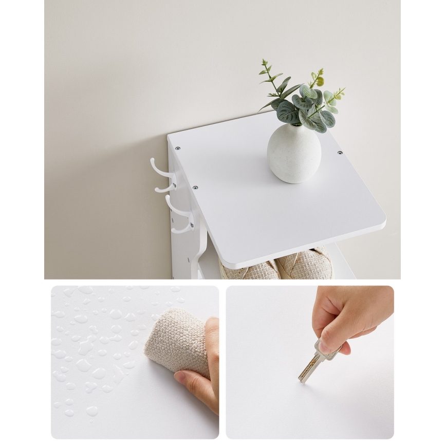 Szafka na buty BOTARO biała