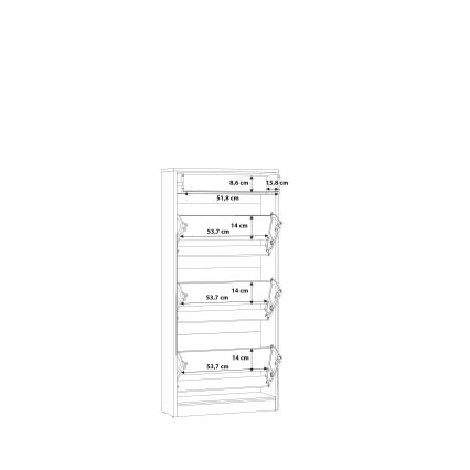 Szafka na buty KAVI dąb artisan