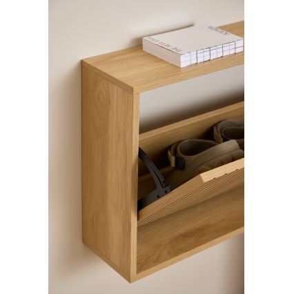Szafka na buty OLIVIA 72x43x17 cm dąb
