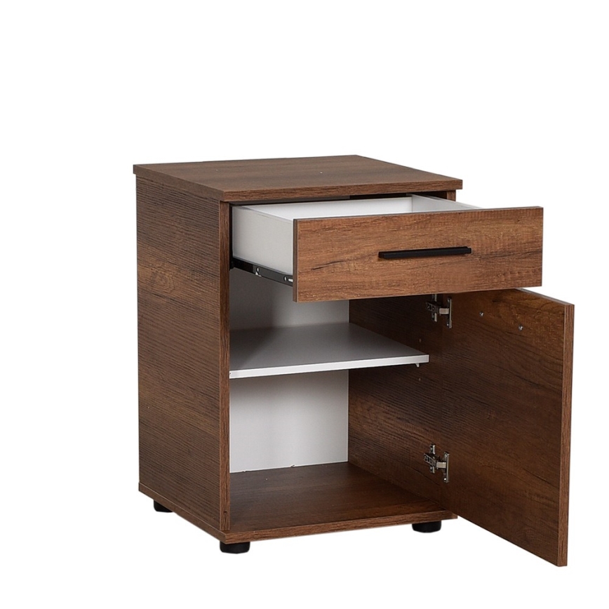 Szafka nocna 57x40 cm brązowa