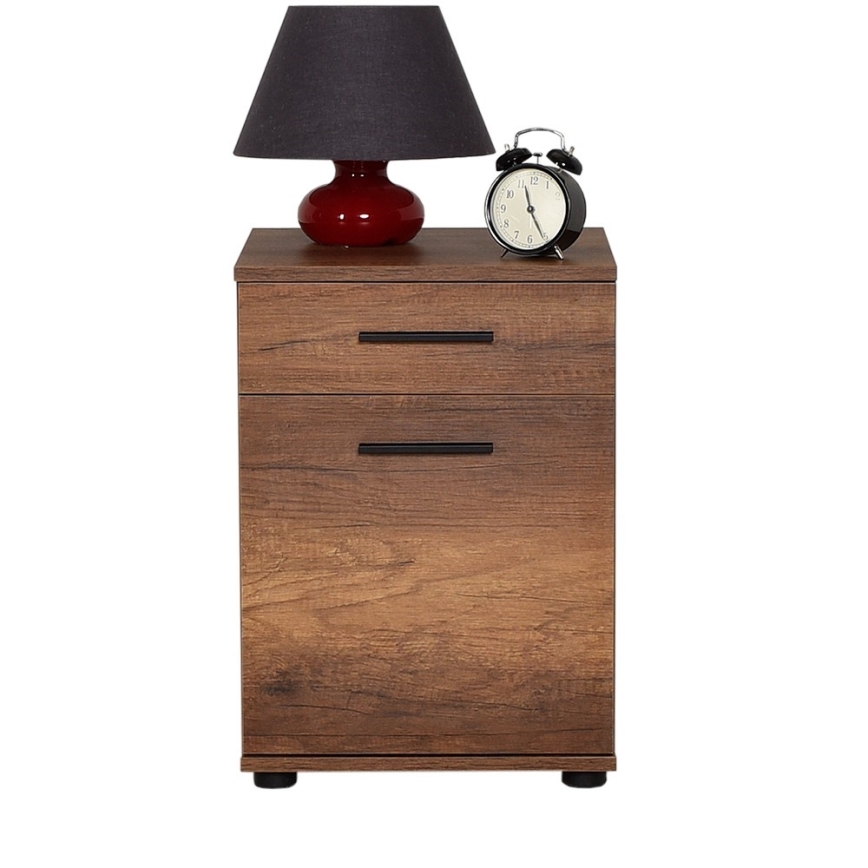 Szafka nocna 57x40 cm brązowa