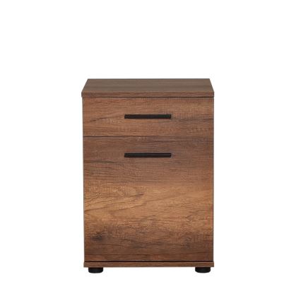 Szafka nocna 57x40 cm brązowa