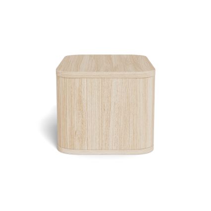 Szafka nocna MADERA 46x30 cm biały dąb