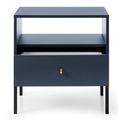 Szafka nocna MONO 56x54 cm niebieska