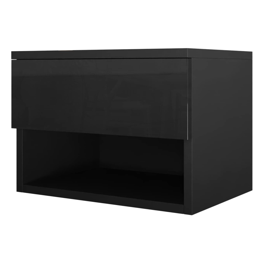 Szafka nocna NECE 32x45 cm czarna
