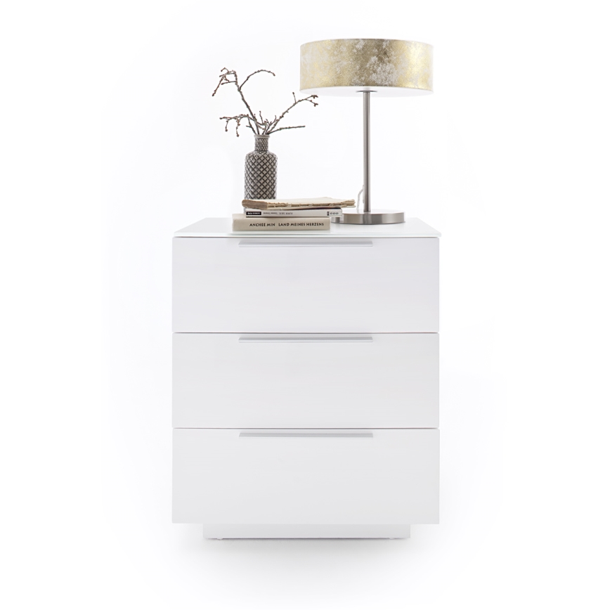 Szafka nocna ROCKY XXL biała