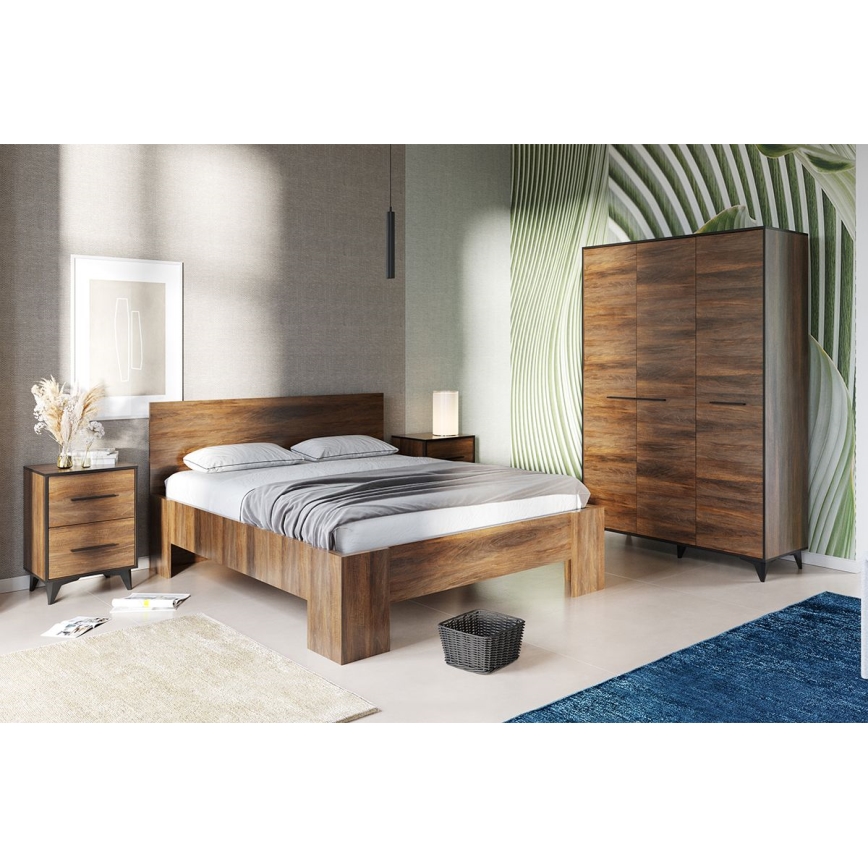 Szafka nocna TERRA 68x47,5 cm orzech shirin