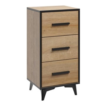 Szafka nocna TERRA 95x47,5 cm dąb riviera