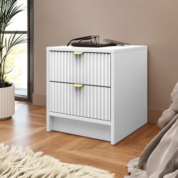 Szafka nocna TIRENO 40x35 cm biała
