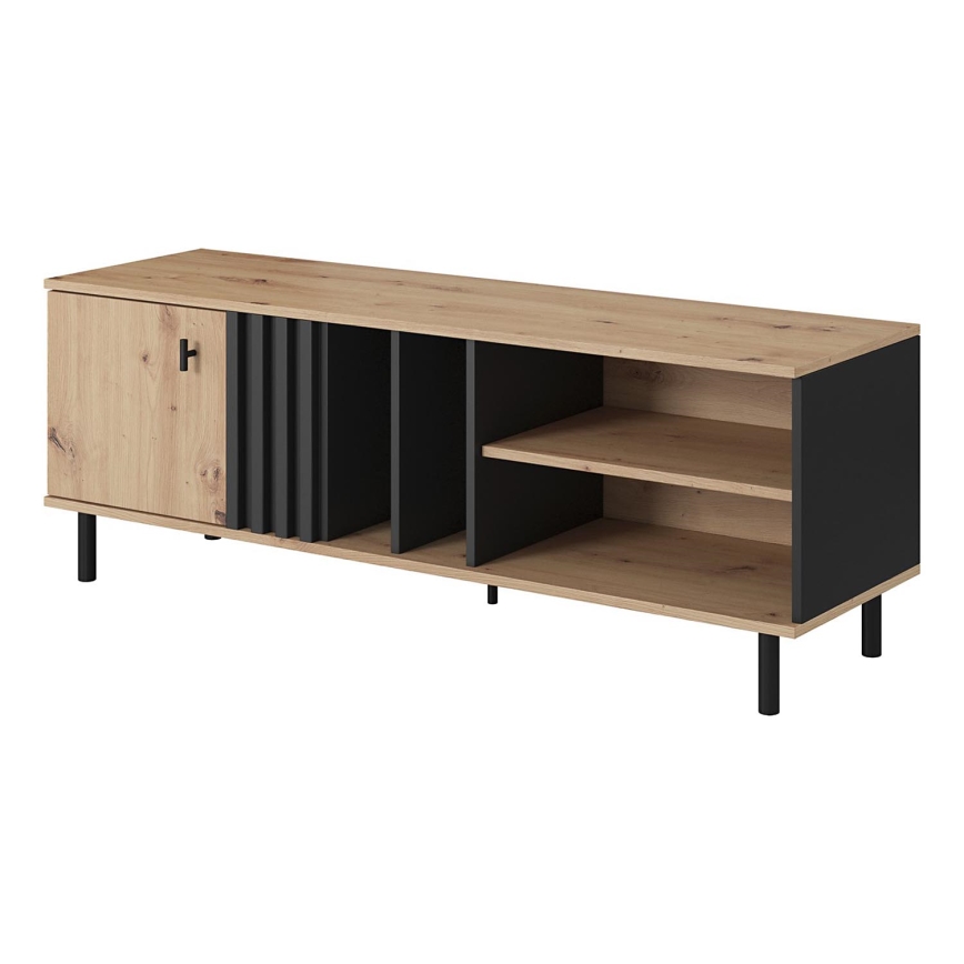 Szafka RTV BADIA dąb/antracyt