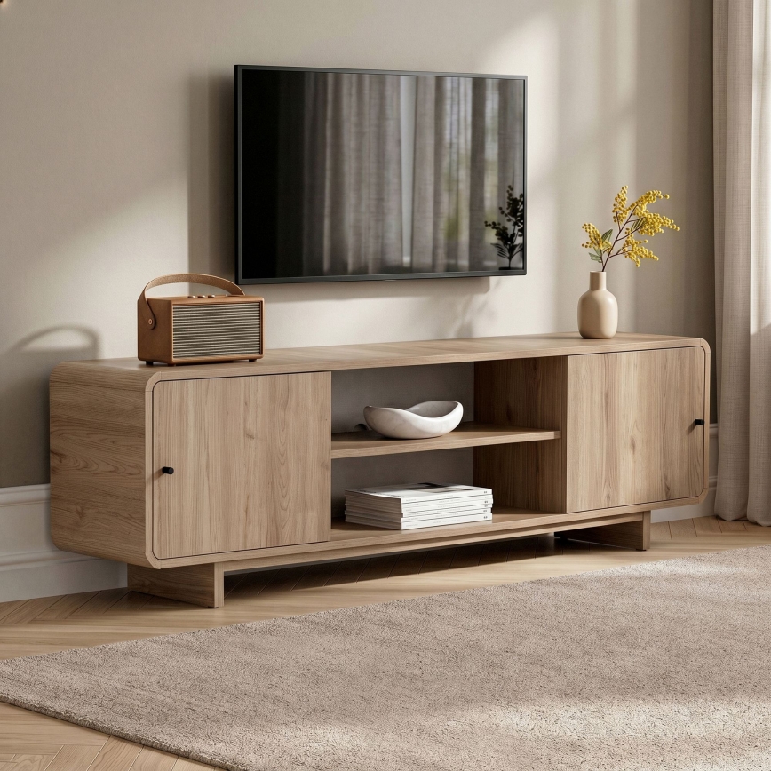Szafka RTV KABIN 180x34 cm dąb