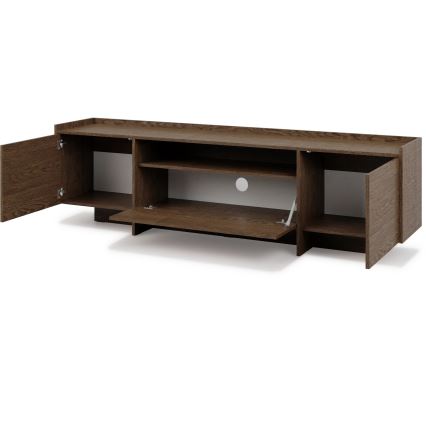 Szafka RTV KEMI 197x57 cm dąb