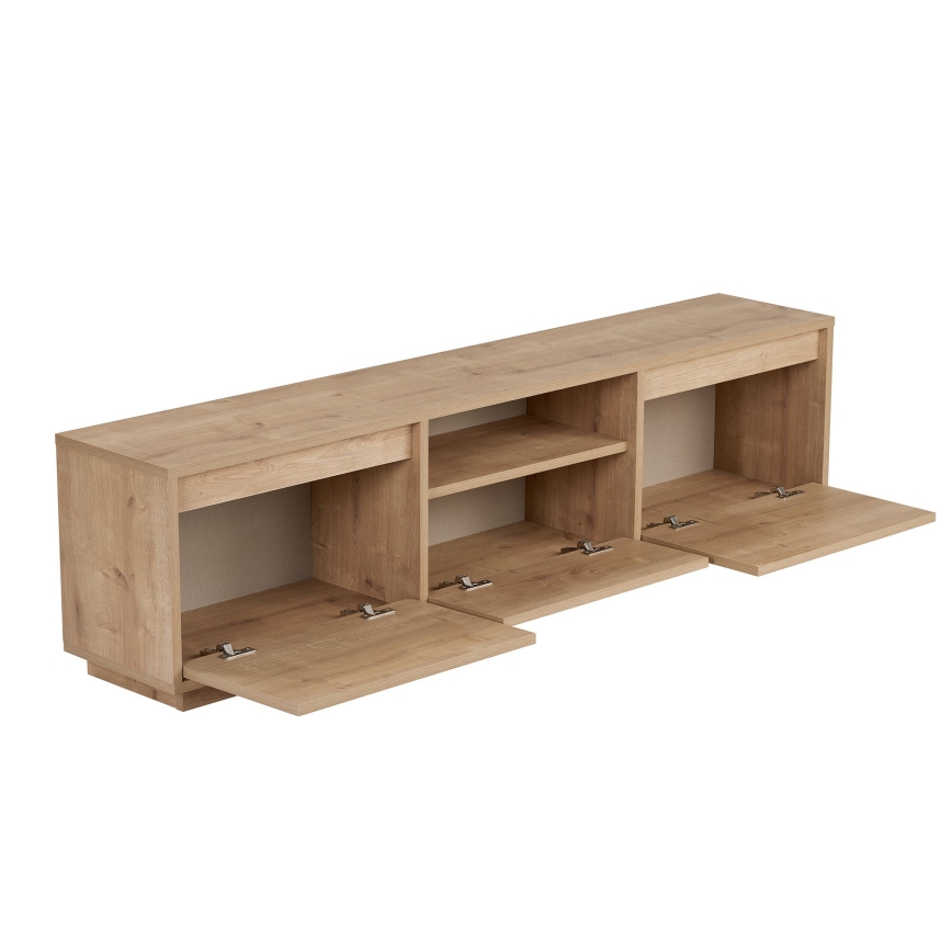 Szafka RTV KREDE 160x30 cm dąb