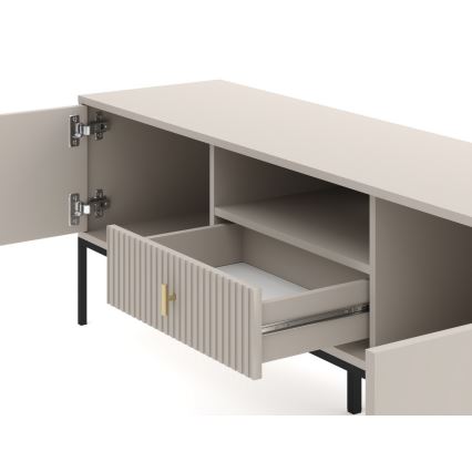 Szafka RTV SUE beżowy/kaszmir