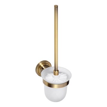 Szczotka do WC 11x37,5 cm, brązowa