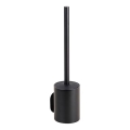 Szczotka WC 8x35,5 cm stal nierdzewna/czarna