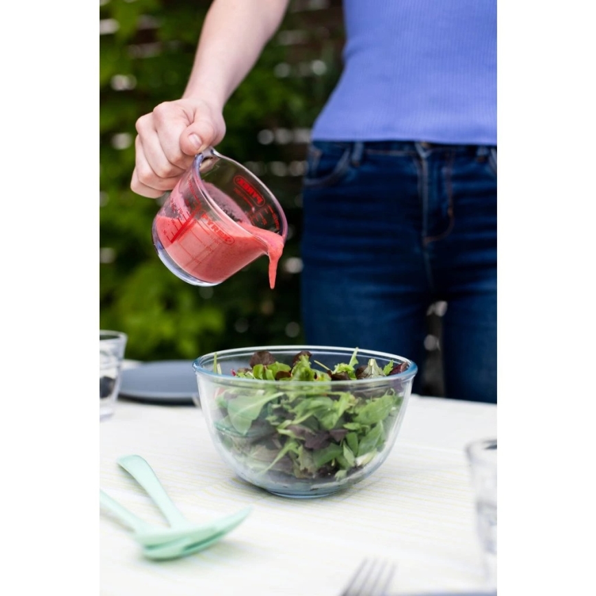 Szklana menzurka PYREX 0,25 l