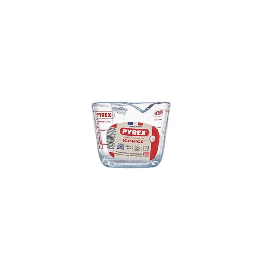 Szklana miarka PYREX 0,25 l
