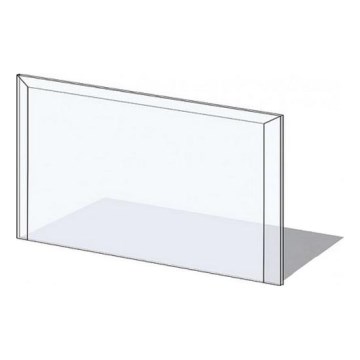 Szkło pod piec 1000x550x6 mat. prostokąt