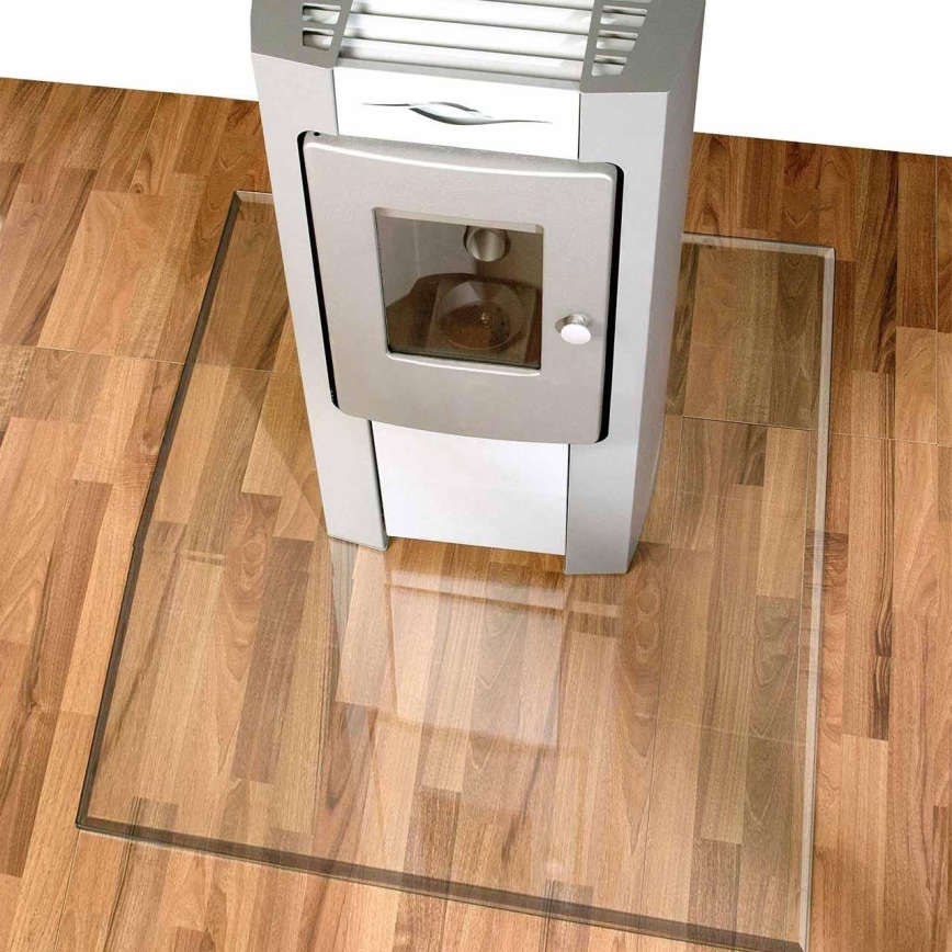 Szkło pod piec 900x750x8 mat. prostokąt