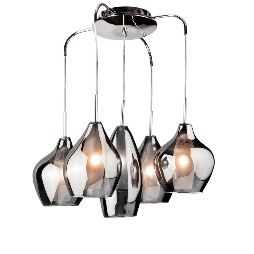 Szkło zamienne do żyrandola Amber Milano środkowe - Azzardo