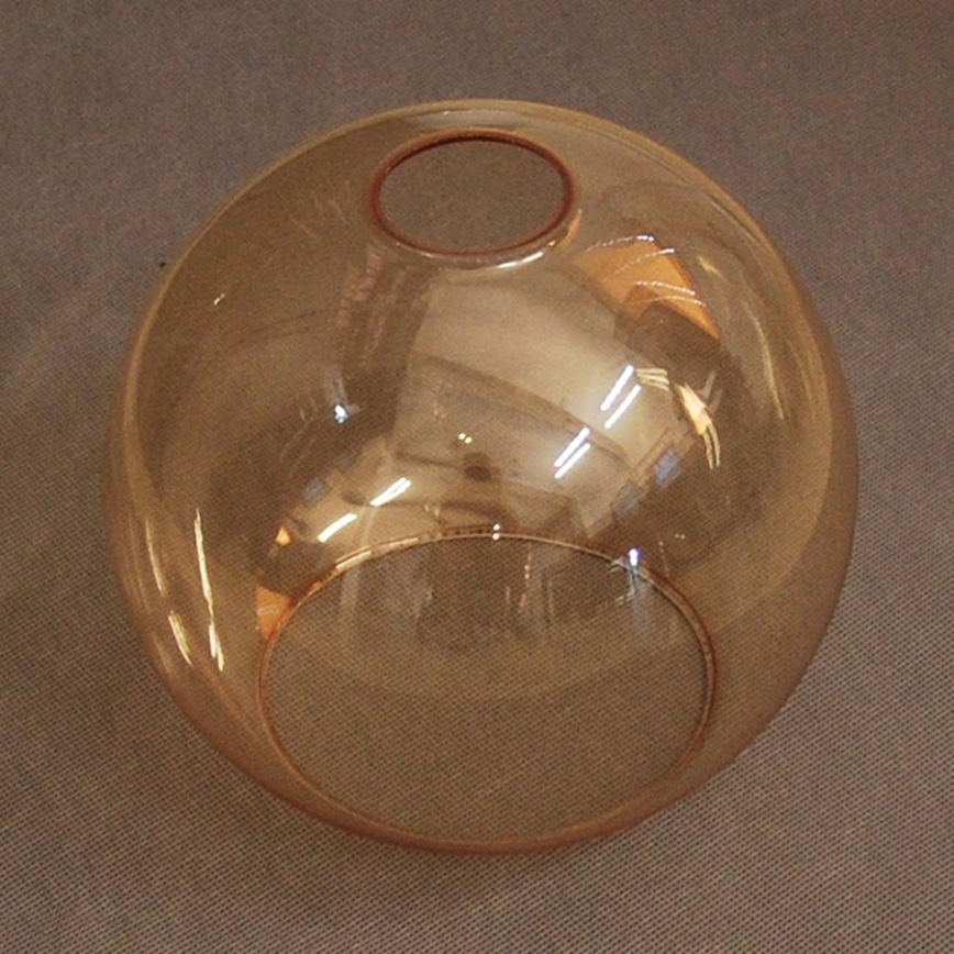 Szkło zamienne do kinkietu i żyrandola CUBUS E27 Ø 18 cm, przydymiony beż
